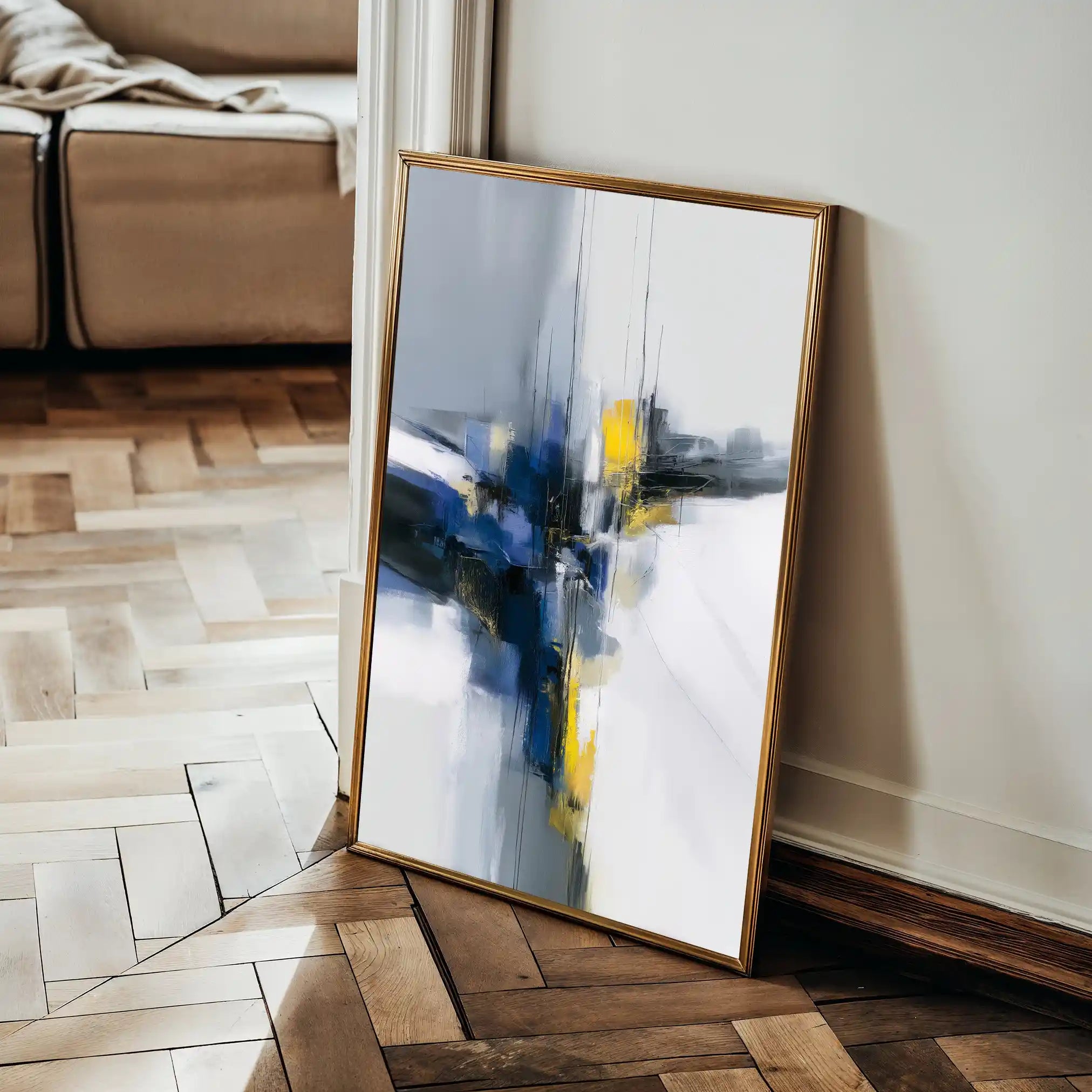 Abstract 2164 Canvas Art 60 x 40 cm / Stretched on hidden frame