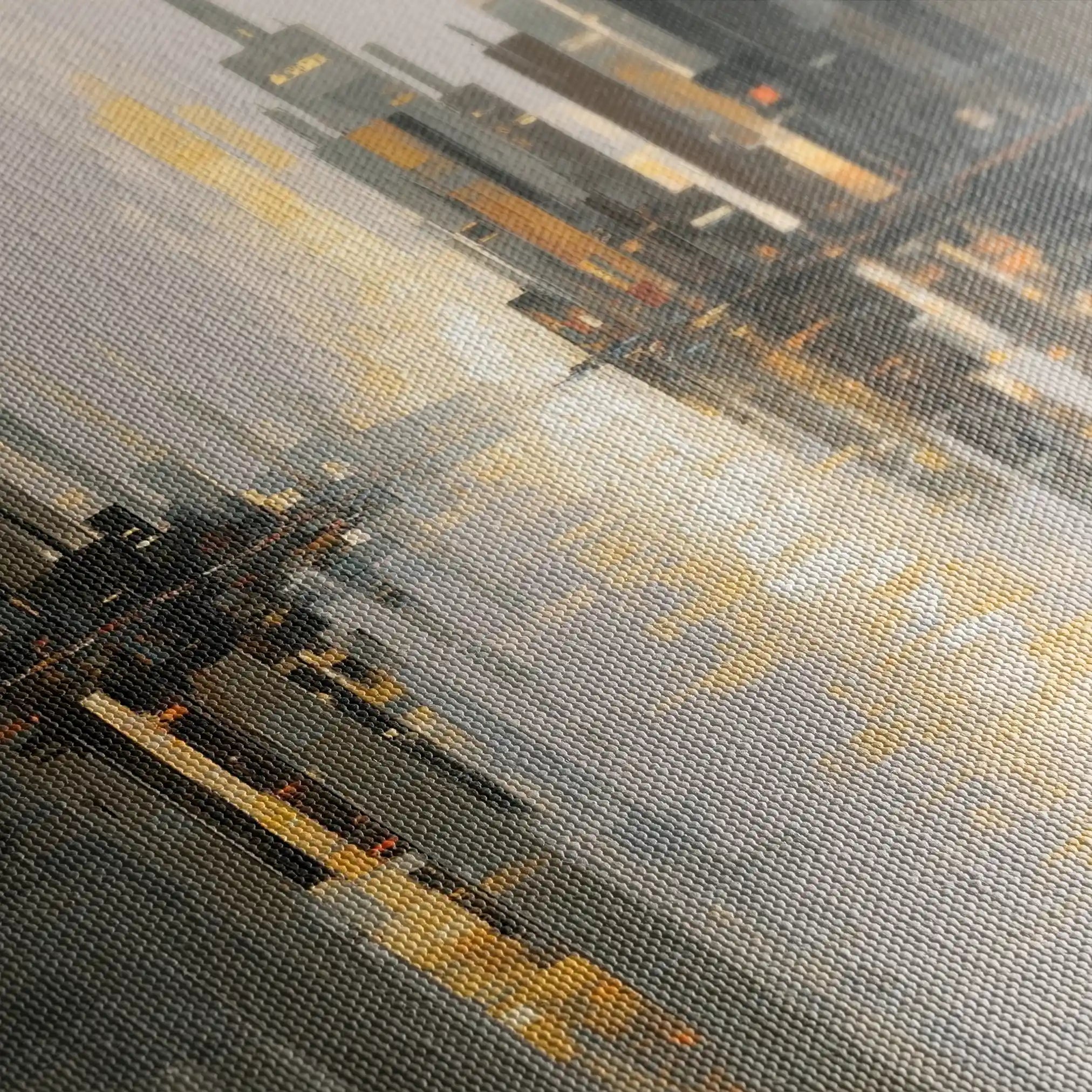 Abstract 2165 Canvas Art 60 x 40 cm / Stretched on hidden frame