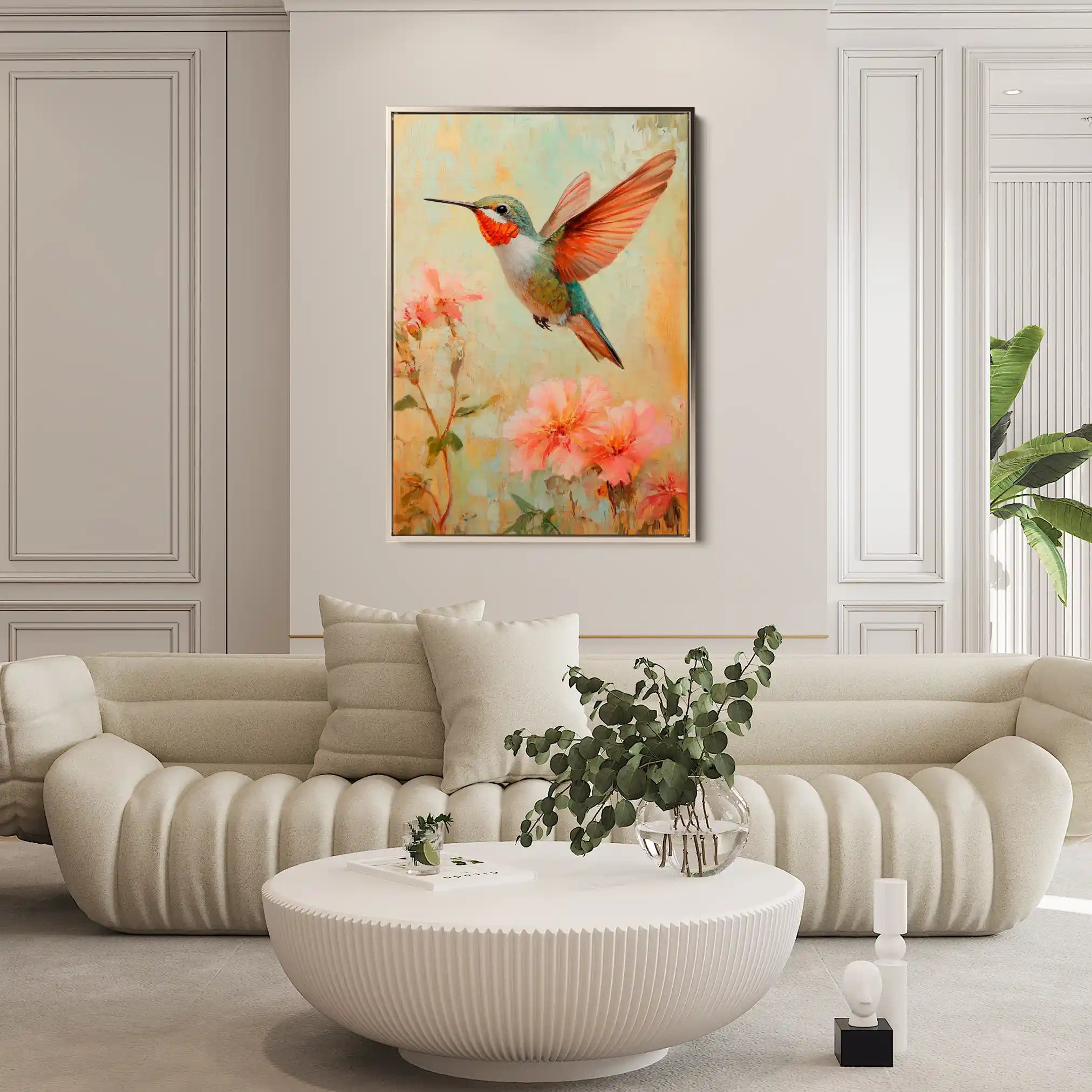 Animals 217 Canvas Art 90 x 60 cm / Stretched on hidden frame