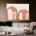 Boho 217 Canvas Art 90 x 60 cm / Stretched on hidden frame