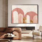 Boho 217 Canvas Art 90 x 60 cm / Stretched on hidden frame