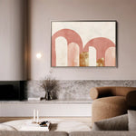 Boho 217 Canvas Art 90 x 60 cm / Stretched on hidden frame