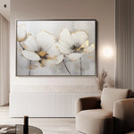 Floral Canvas Wall Art WAD217-F 90 x 60 cm / Stretched on hidden frame