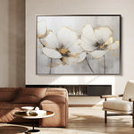 Floral Canvas Wall Art WAD217-F 90 x 60 cm / Stretched on hidden frame