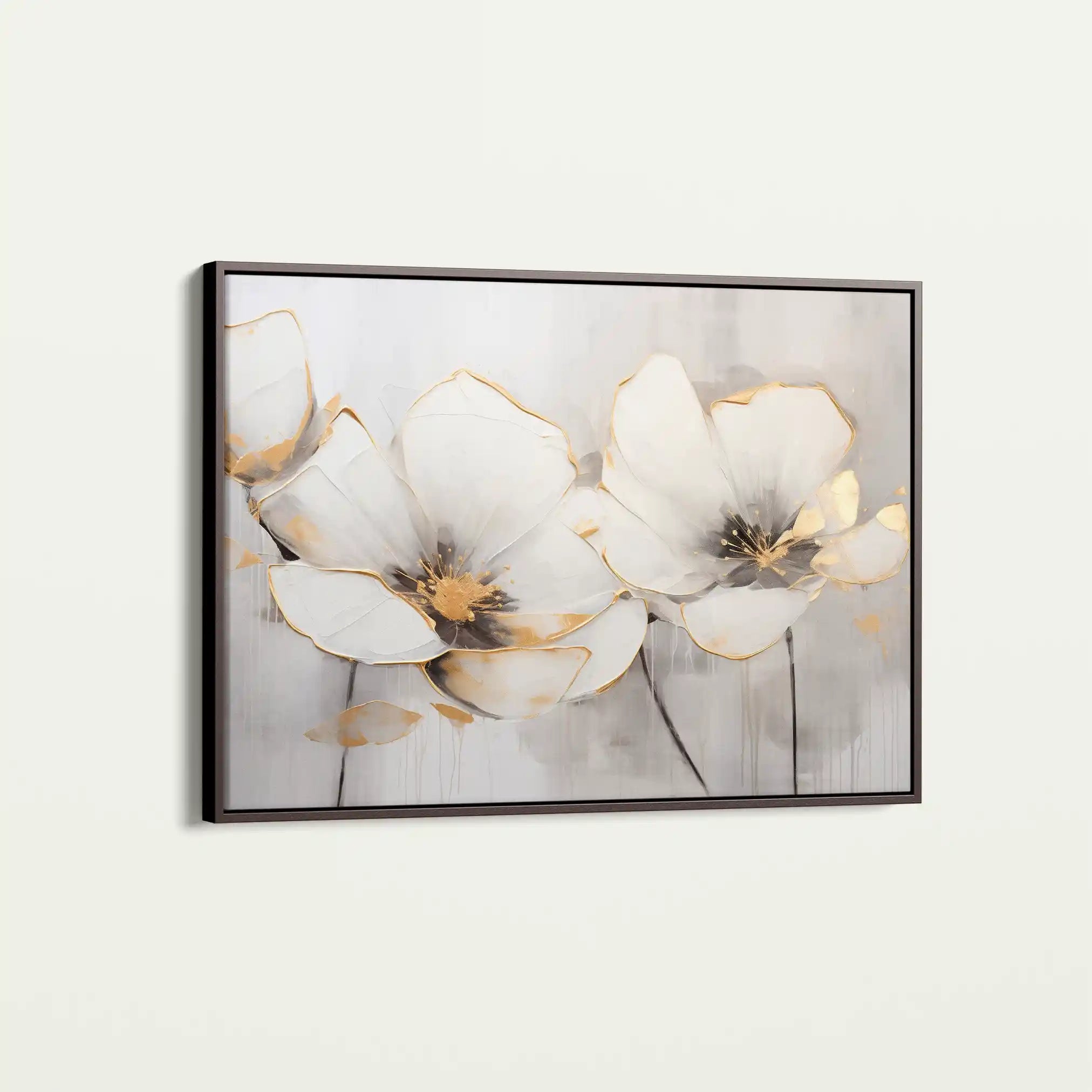 Floral Canvas Wall Art WAD217-F 90 x 60 cm / Stretched on hidden frame