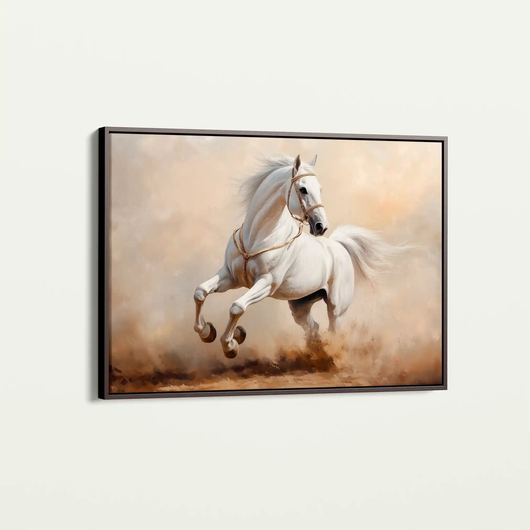 Horses 217 Canvas Art 90 x 60 cm / Stretched on hidden frame