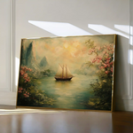 Landscape 217 Canvas Art 90 x 60 cm / Stretched on hidden frame