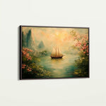 Landscape 217 Canvas Art 90 x 60 cm / Stretched on hidden frame