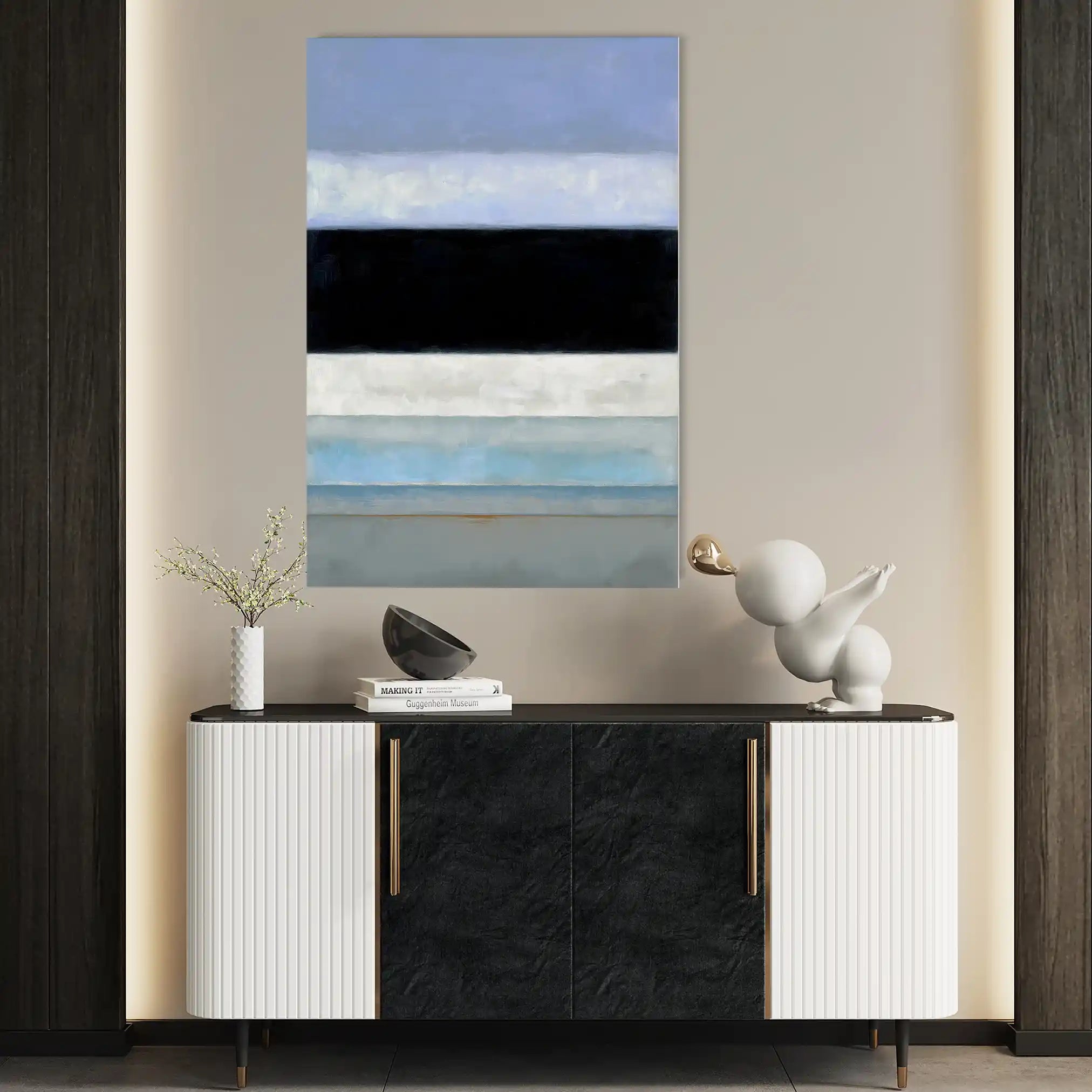 Abstract 2172 Canvas Art 60 x 40 cm / Stretched on hidden frame