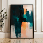 Abstract 2174 Canvas Art 60 x 40 cm / Stretched on hidden frame