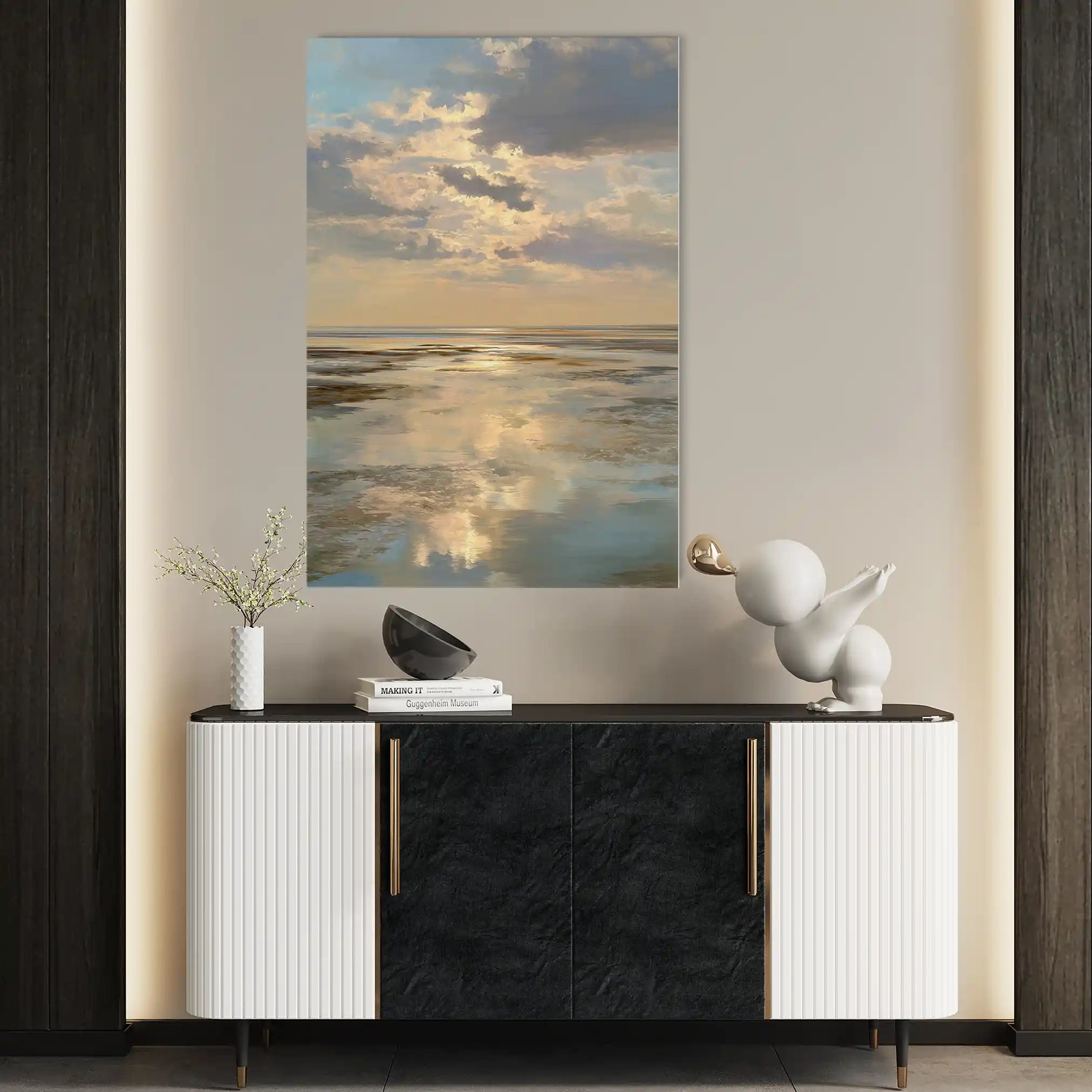Abstract 2176 Canvas Art 60 x 40 cm / Stretched on hidden frame