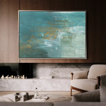 Abstract 218 Canvas Art 60 x 40 cm / Stretched on hidden frame
