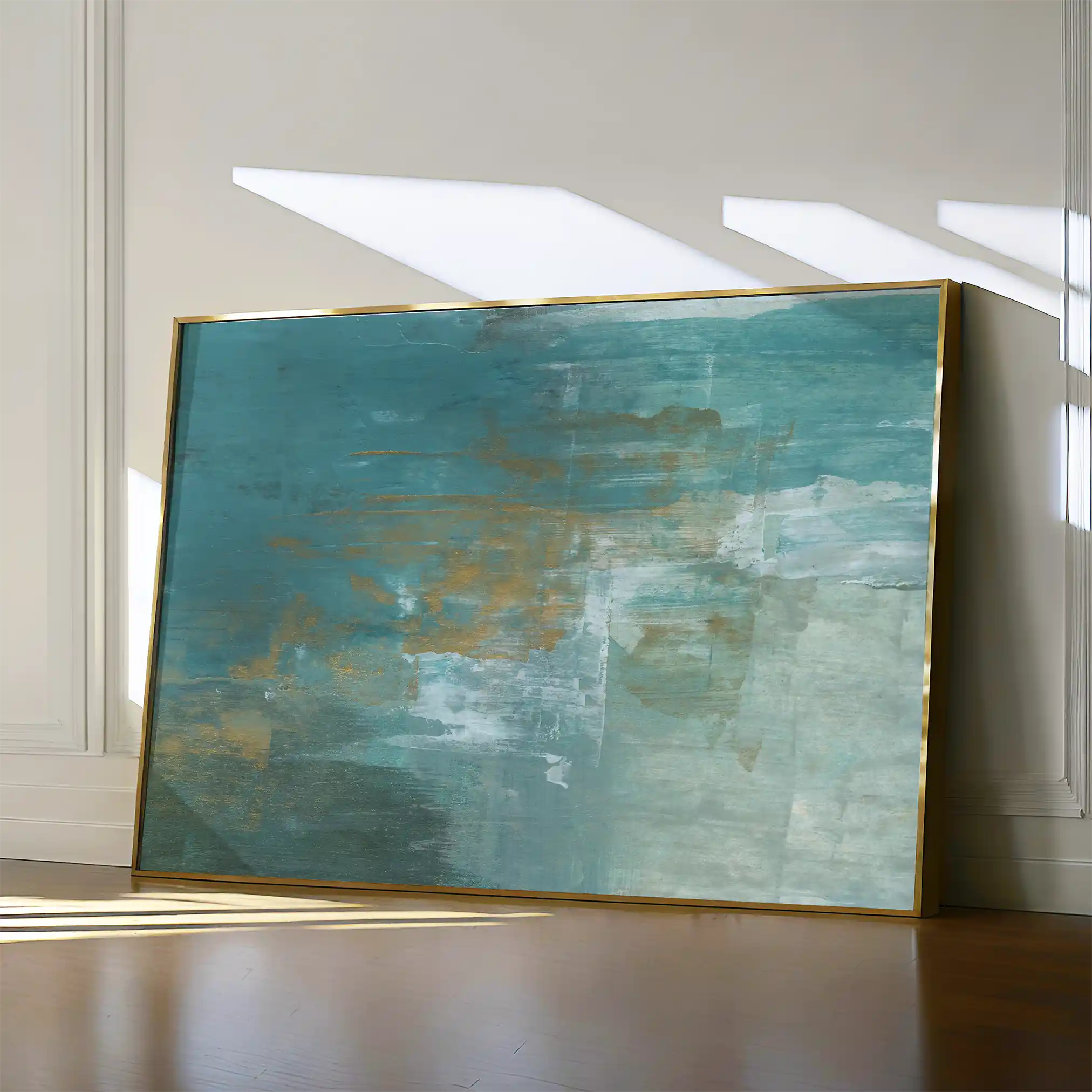 Abstract 218 Canvas Art 60 x 40 cm / Stretched on hidden frame