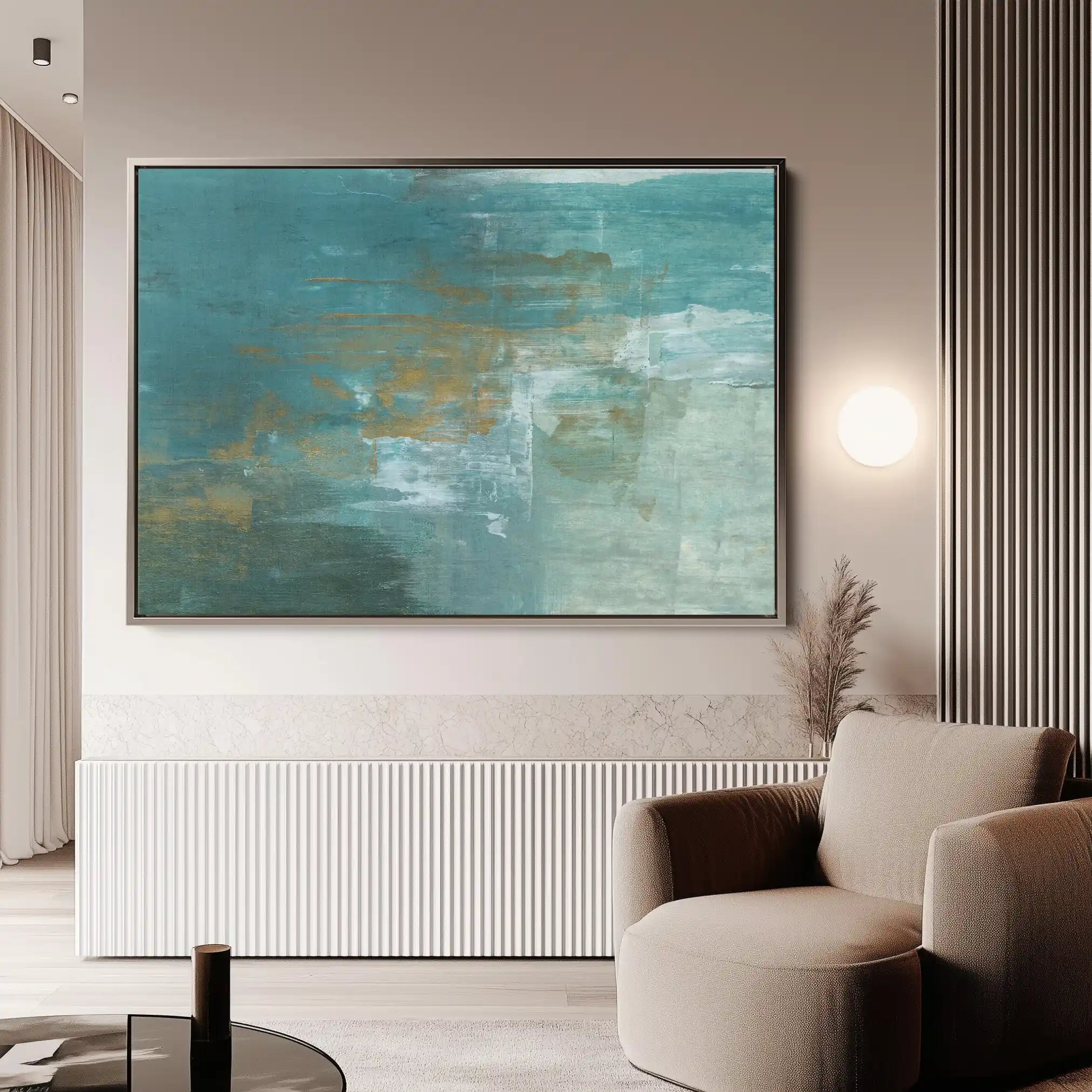 Abstract 218 Canvas Art 60 x 40 cm / Stretched on hidden frame