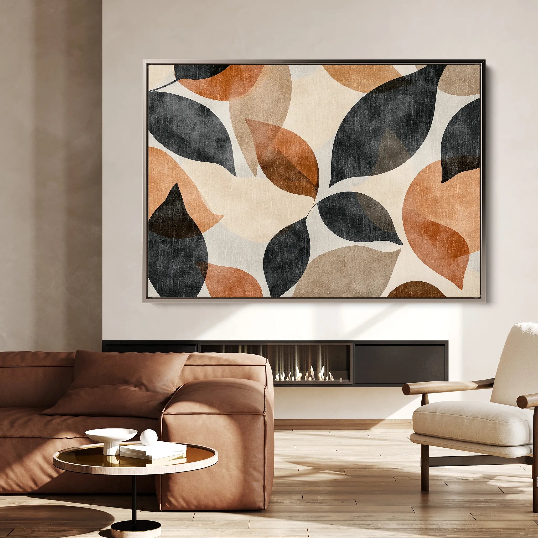 Boho Canvas Wall Art WAD218-BH 90 x 60 cm / Stretched on hidden frame