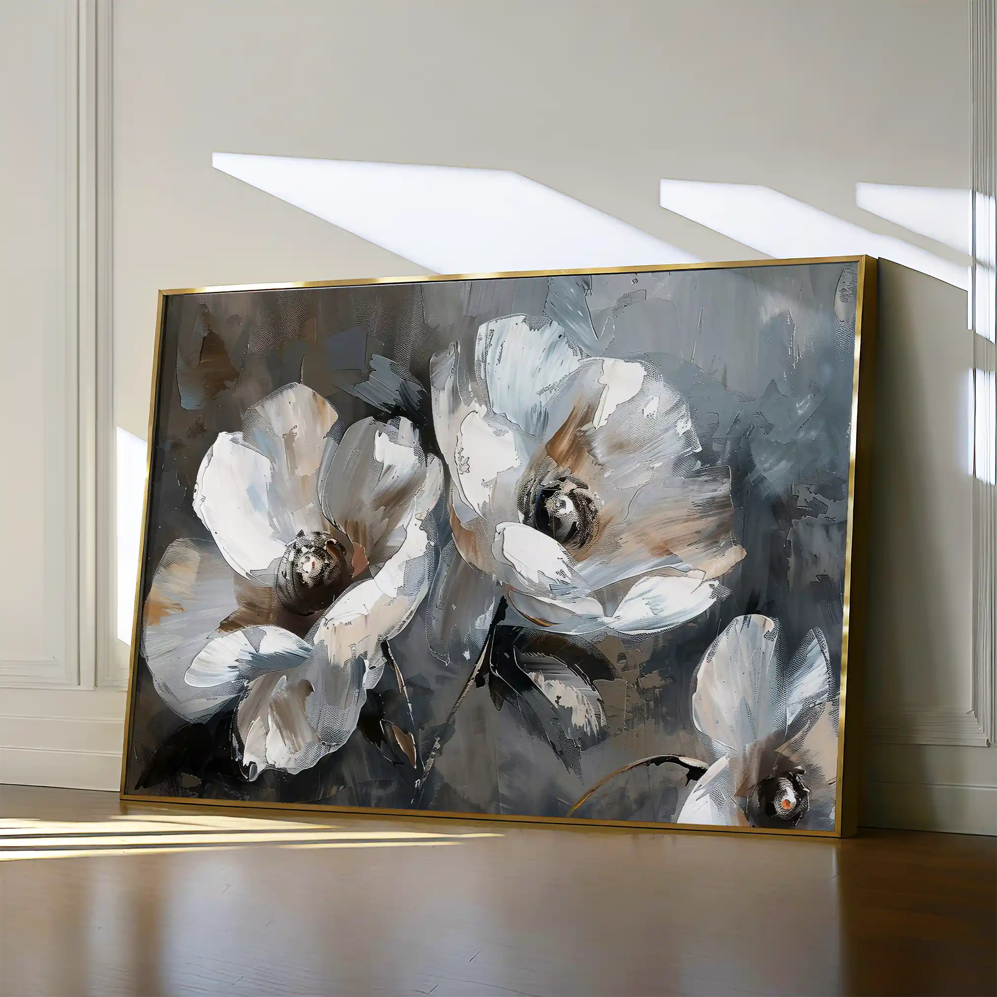 Floral Canvas Wall Art WAD218-F 90 x 60 cm / Stretched on hidden frame