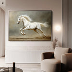 Horses 218 Canvas Art 90 x 60 cm / Stretched on hidden frame
