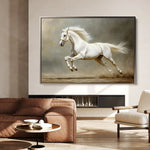 Horses 218 Canvas Art 90 x 60 cm / Stretched on hidden frame
