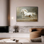 Horses 218 Canvas Art 90 x 60 cm / Stretched on hidden frame