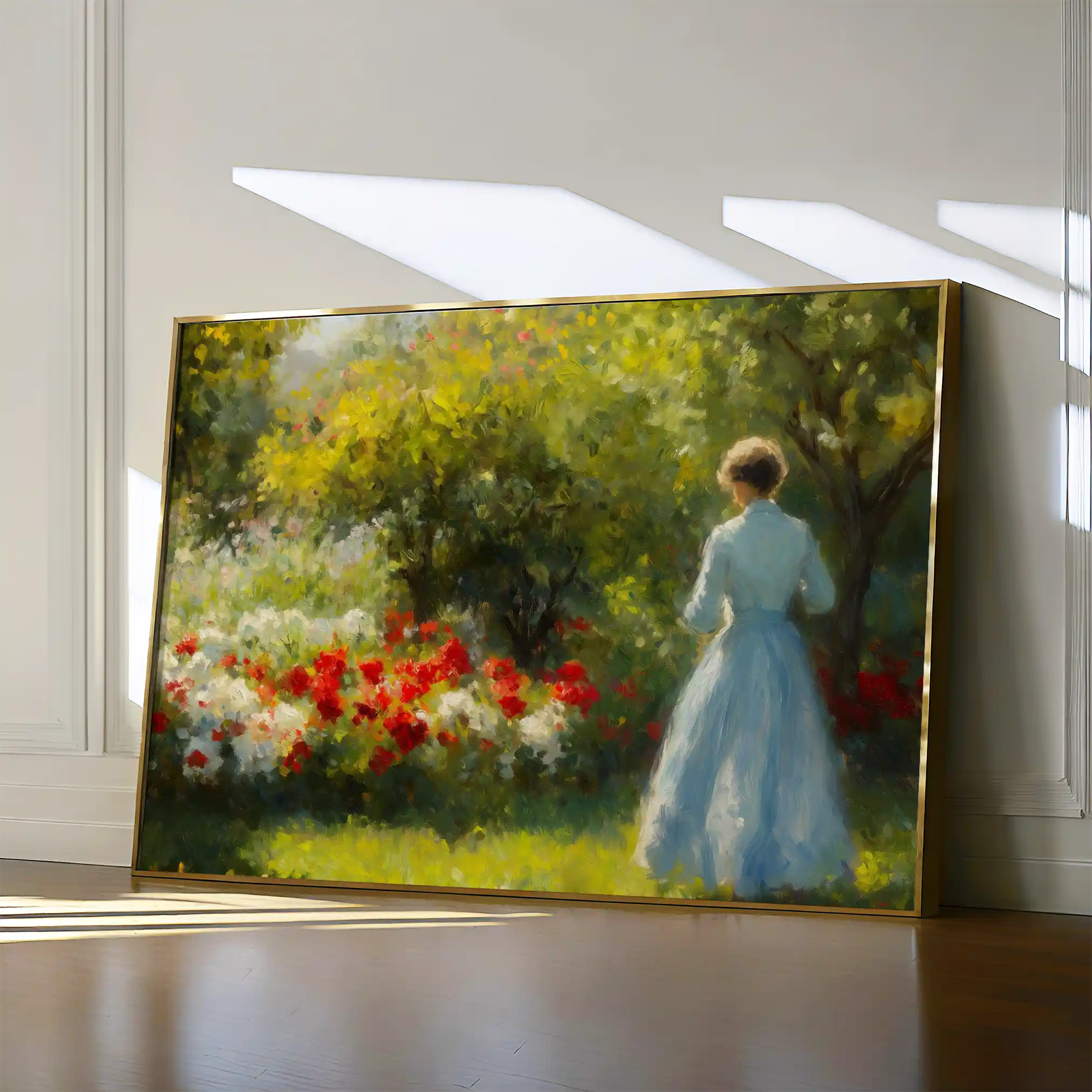 Landscape 218 Canvas Art 90 x 60 cm / Stretched on hidden frame