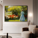 Landscape 218 Canvas Art 90 x 60 cm / Stretched on hidden frame