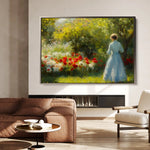 Landscape 218 Canvas Art 90 x 60 cm / Stretched on hidden frame