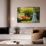 Landscape 218 Canvas Art 90 x 60 cm / Stretched on hidden frame