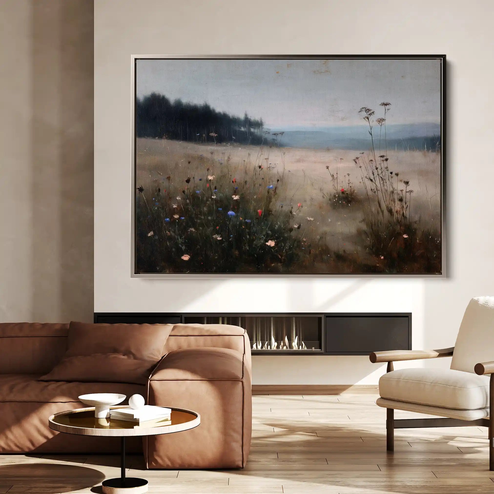 Abstract 2183 Canvas Art 60 x 40 cm / Stretched on hidden frame
