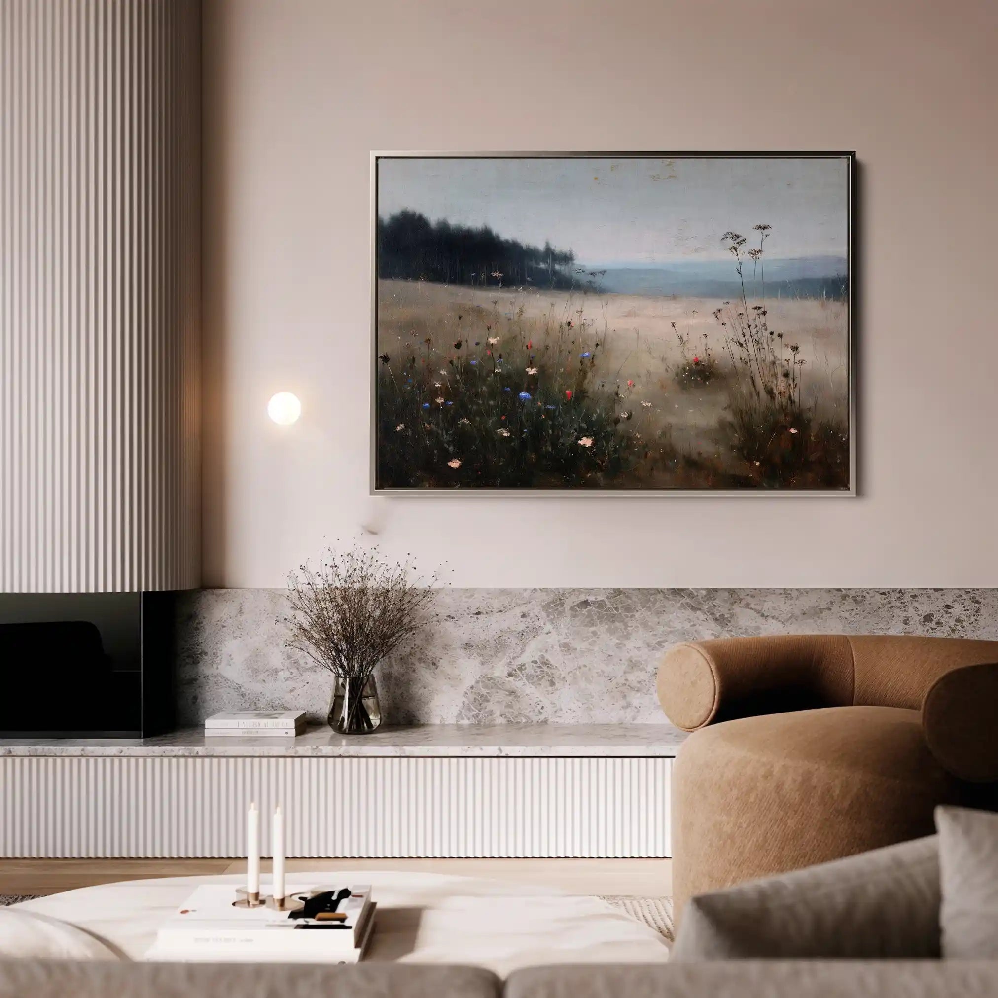 Abstract 2183 Canvas Art 60 x 40 cm / Stretched on hidden frame