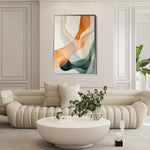 Abstract 2185 Canvas Art 60 x 40 cm / Stretched on hidden frame