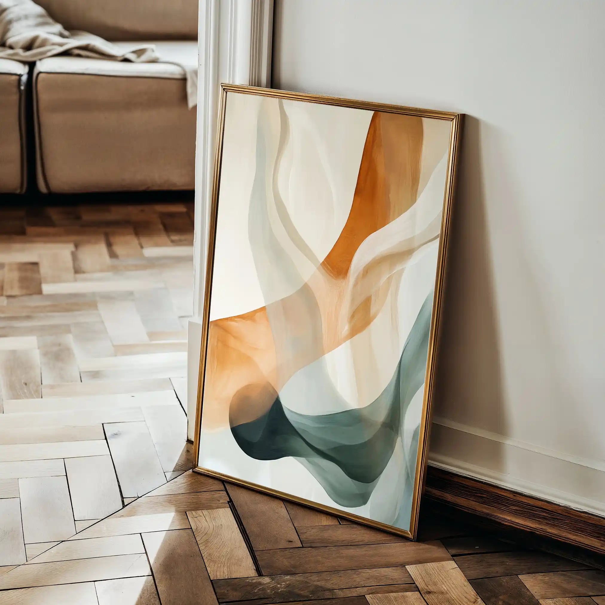 Abstract 2185 Canvas Art 60 x 40 cm / Stretched on hidden frame