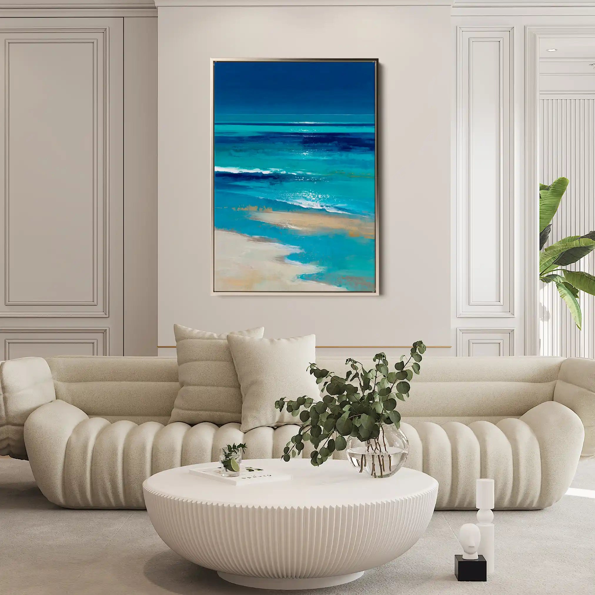 Abstract 2187 Canvas Art 60 x 40 cm / Stretched on hidden frame