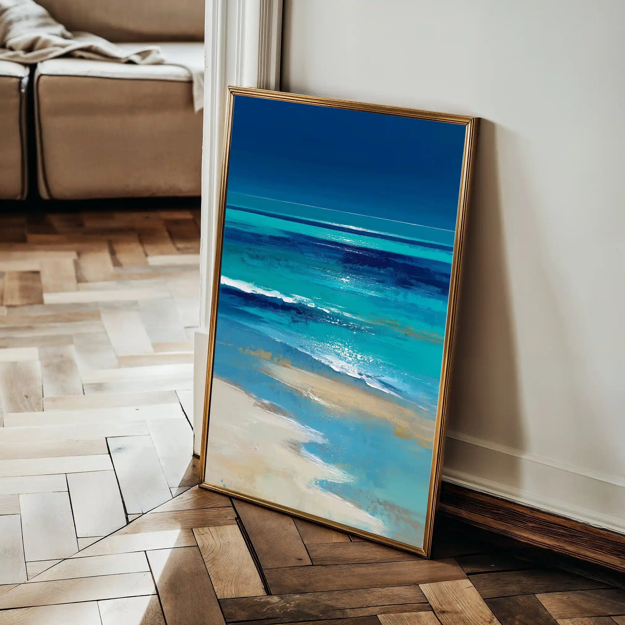 Abstract 2187 Canvas Art 60 x 40 cm / Stretched on hidden frame