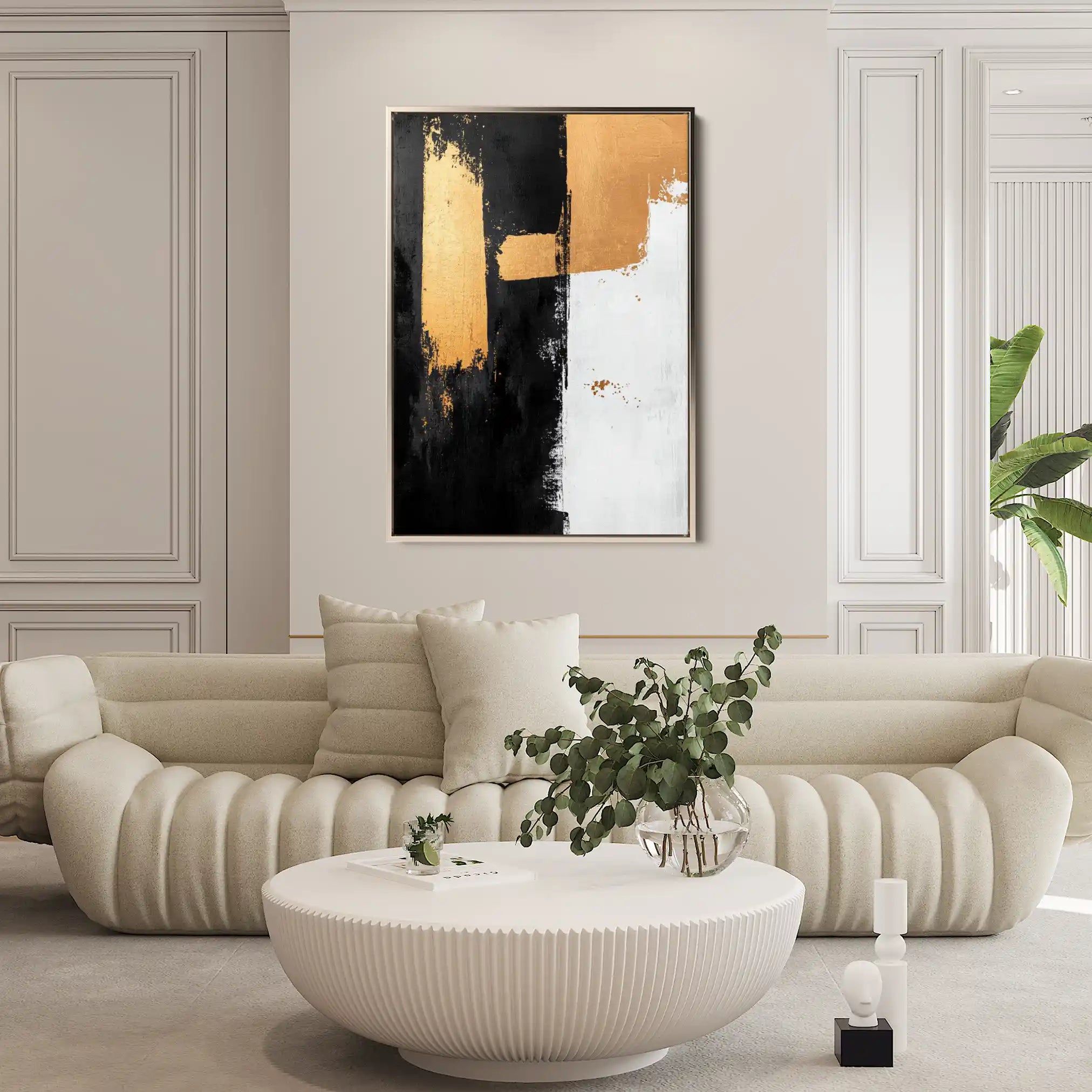 Abstract 2188 Canvas Art 60 x 40 cm / Stretched on hidden frame