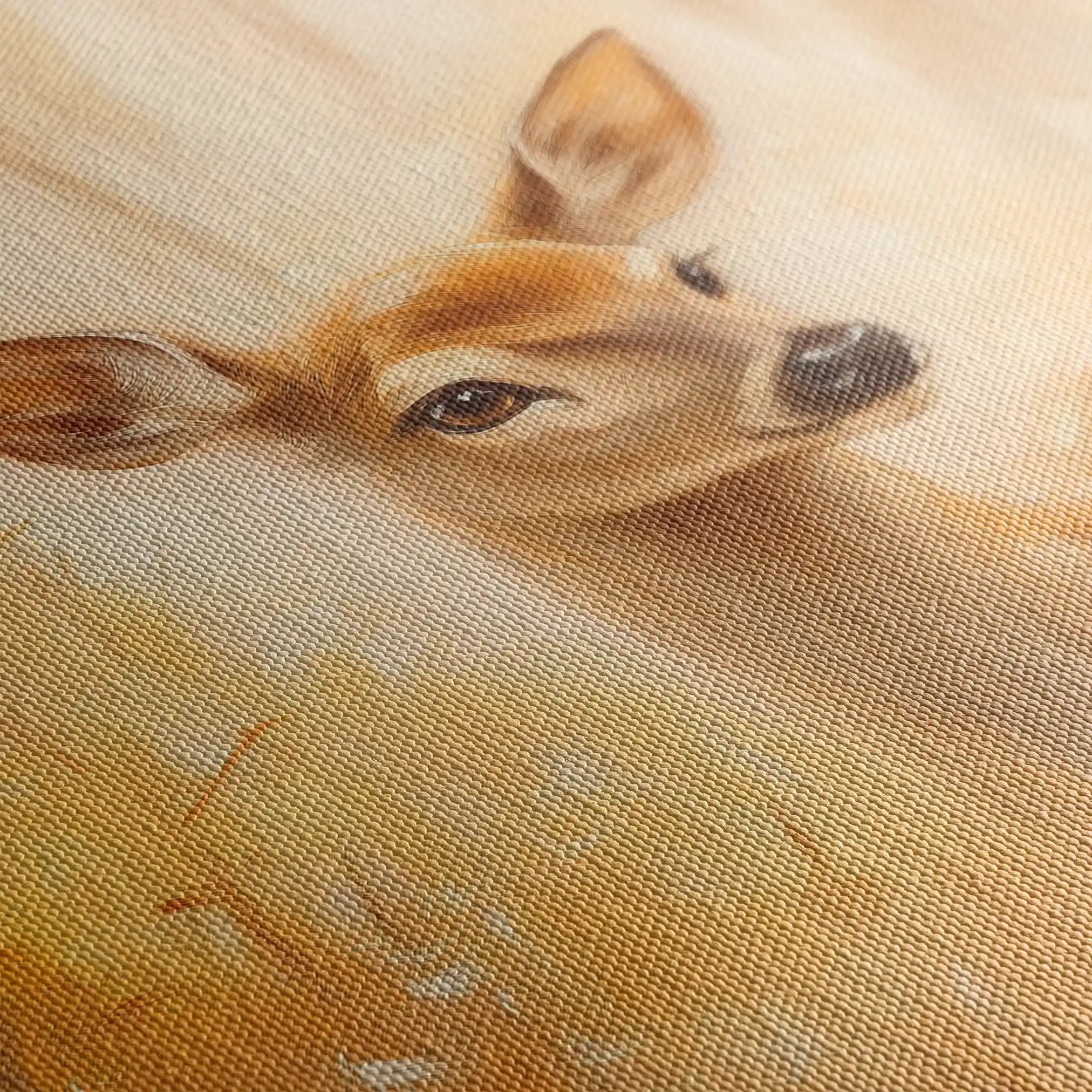 Animals 219 Canvas Art 90 x 60 cm / Stretched on hidden frame