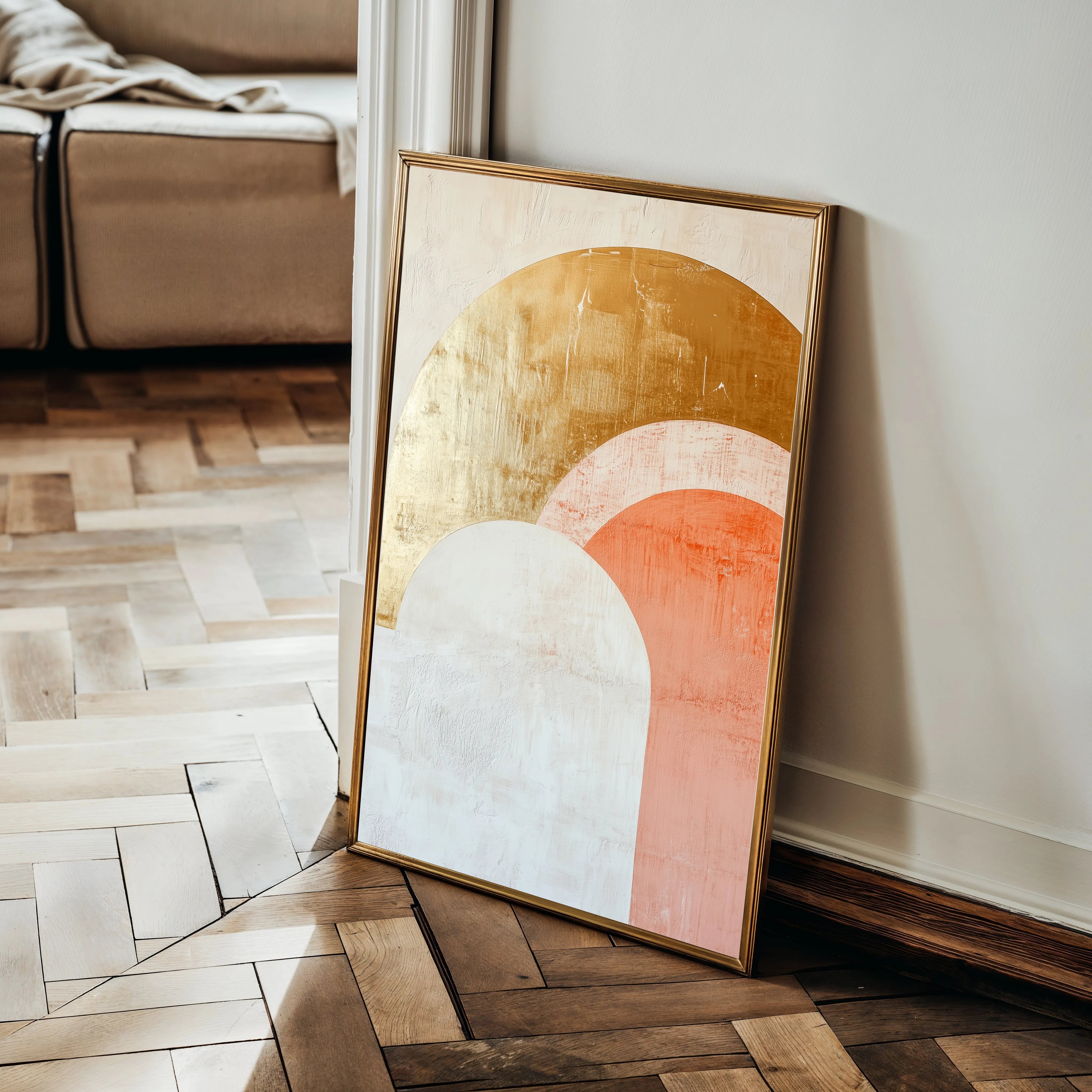 Boho Canvas Wall Art WAD219-BH 90 x 60 cm / Stretched on hidden frame