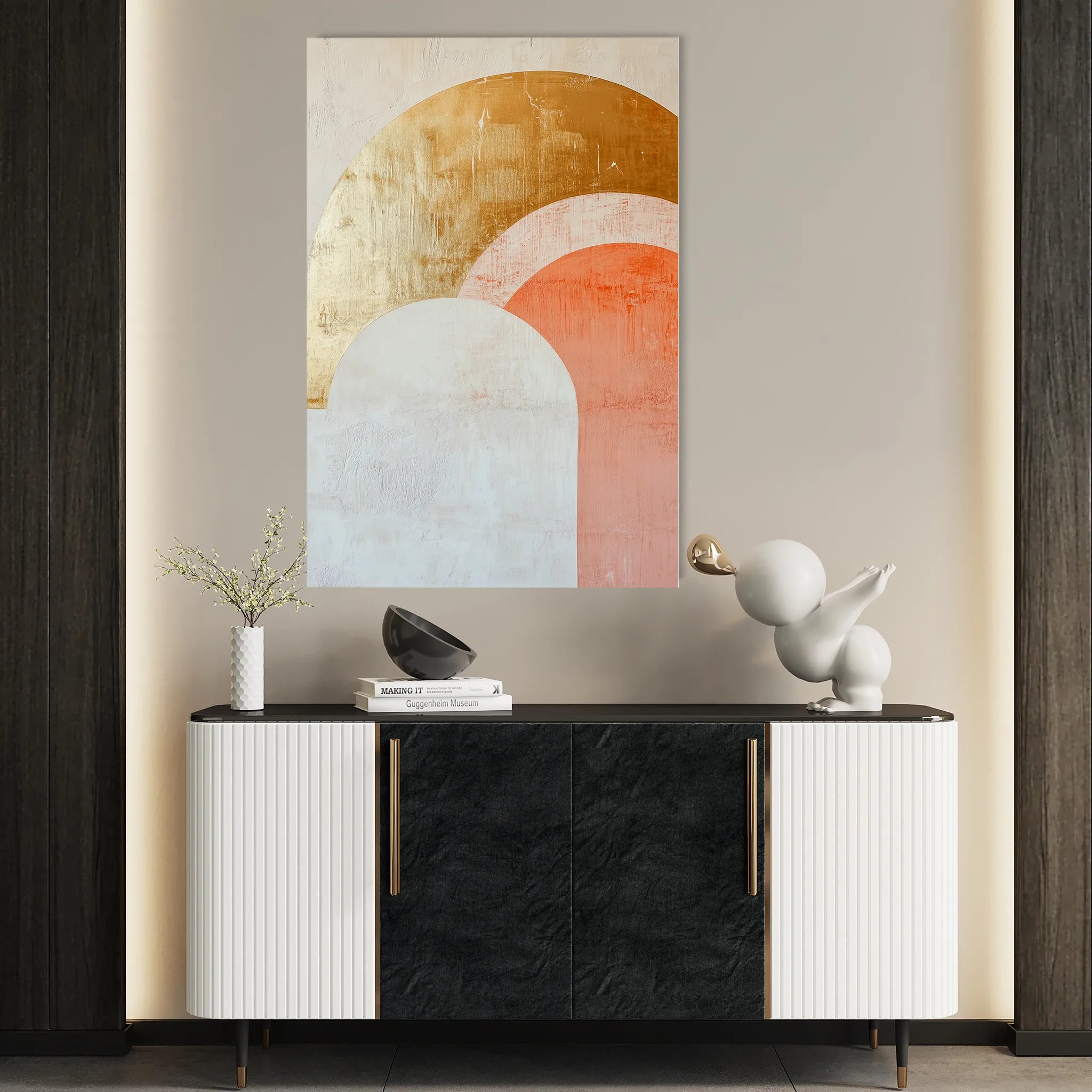 Boho Canvas Wall Art WAD219-BH 90 x 60 cm / Stretched on hidden frame