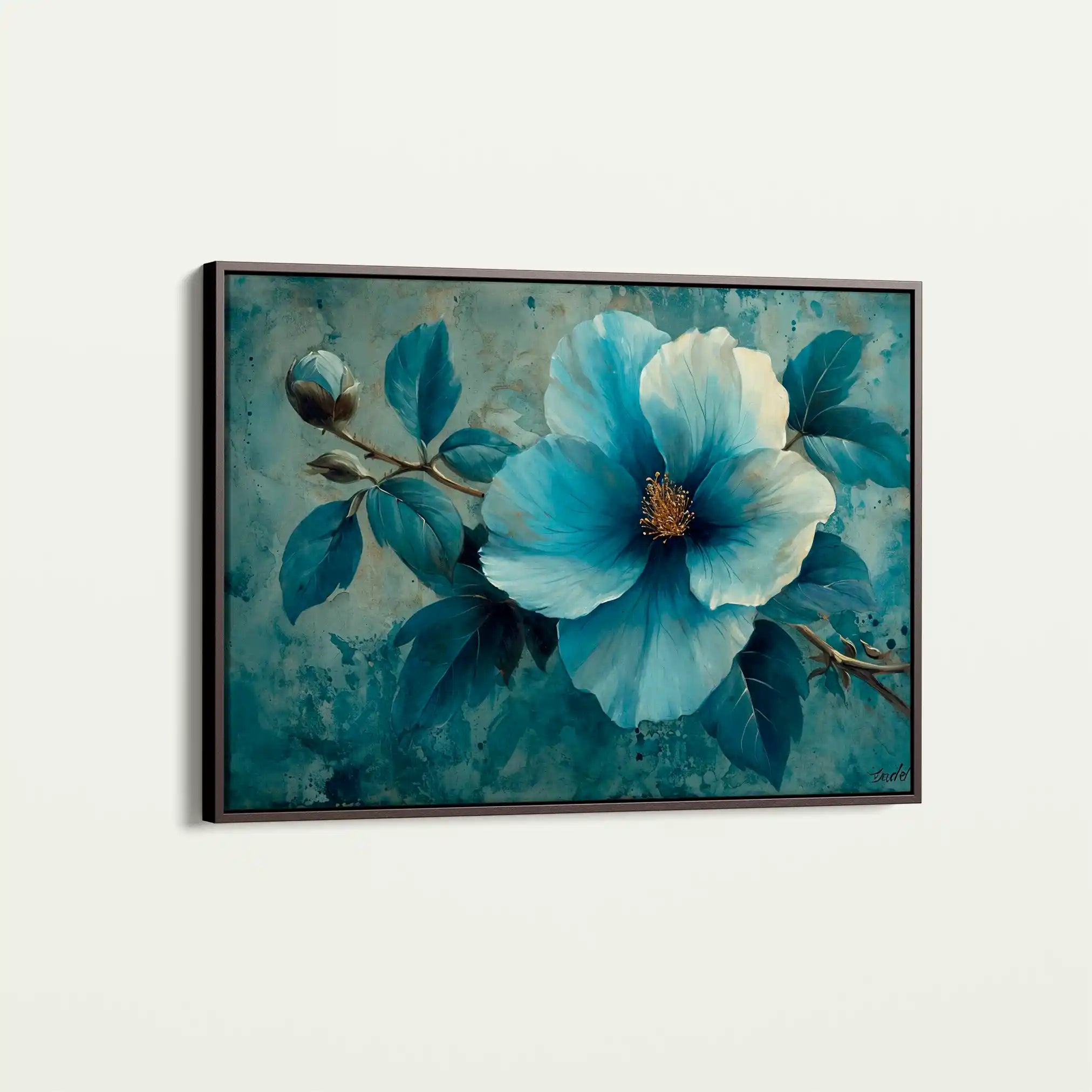 Floral Canvas Wall Art WAD219-F 90 x 60 cm / Stretched on hidden frame