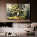 Landscape 219 Canvas Art 90 x 60 cm / Stretched on hidden frame