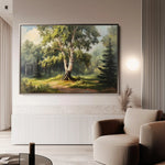 Landscape 219 Canvas Art 90 x 60 cm / Stretched on hidden frame
