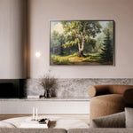 Landscape 219 Canvas Art 90 x 60 cm / Stretched on hidden frame