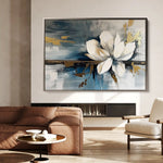 Floral Canvas Wall Art WAD220-F 90 x 60 cm / Stretched on hidden frame