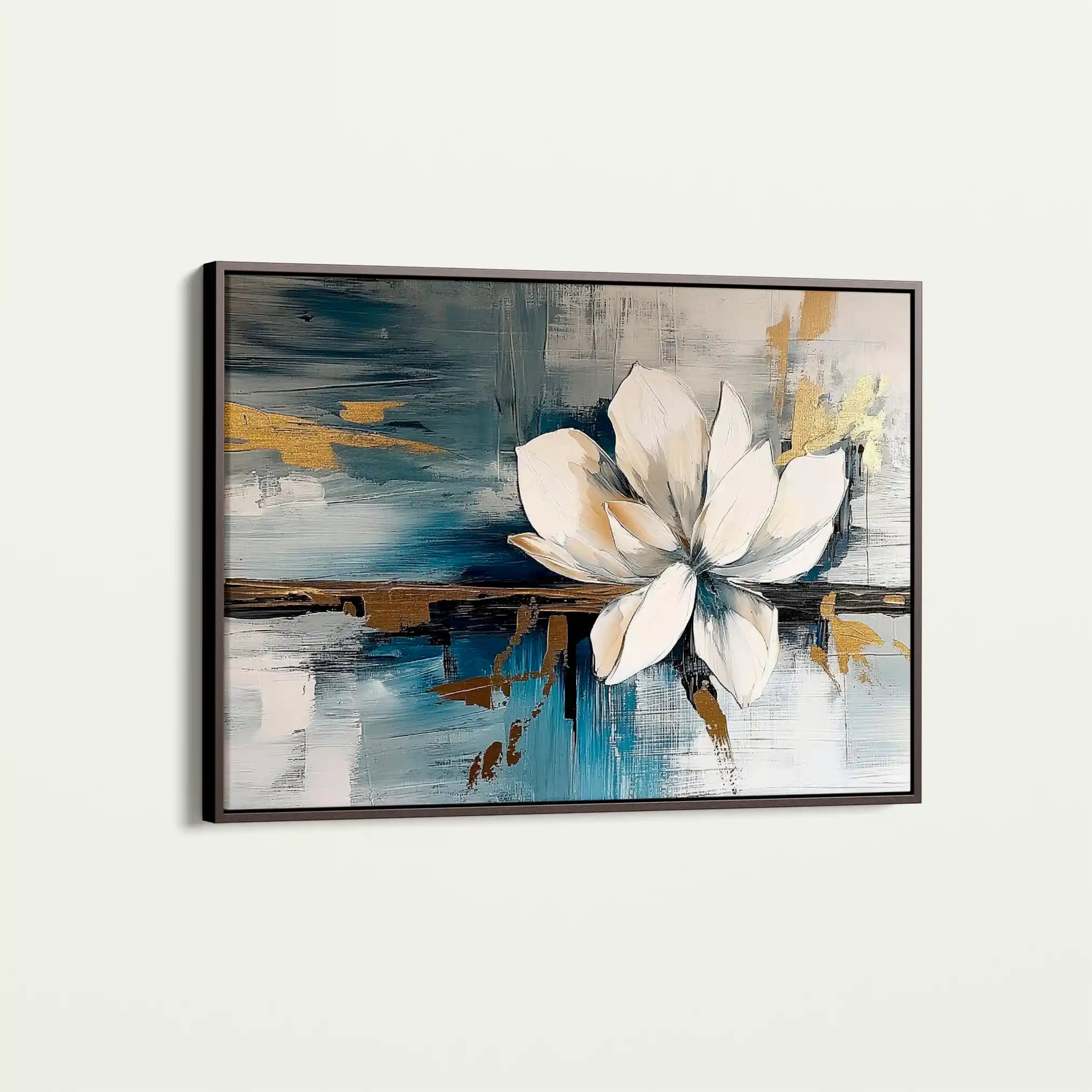 Floral Canvas Wall Art WAD220-F 90 x 60 cm / Stretched on hidden frame