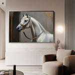 Horses 220 Canvas Art 90 x 60 cm / Stretched on hidden frame