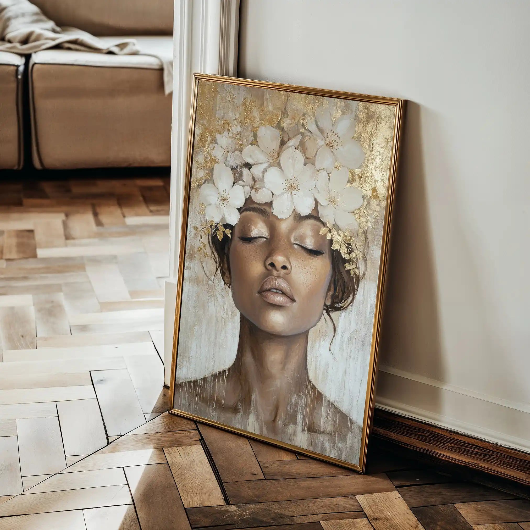 Portrait 220 Canvas Art 90 x 60 cm / Stretched on hidden frame