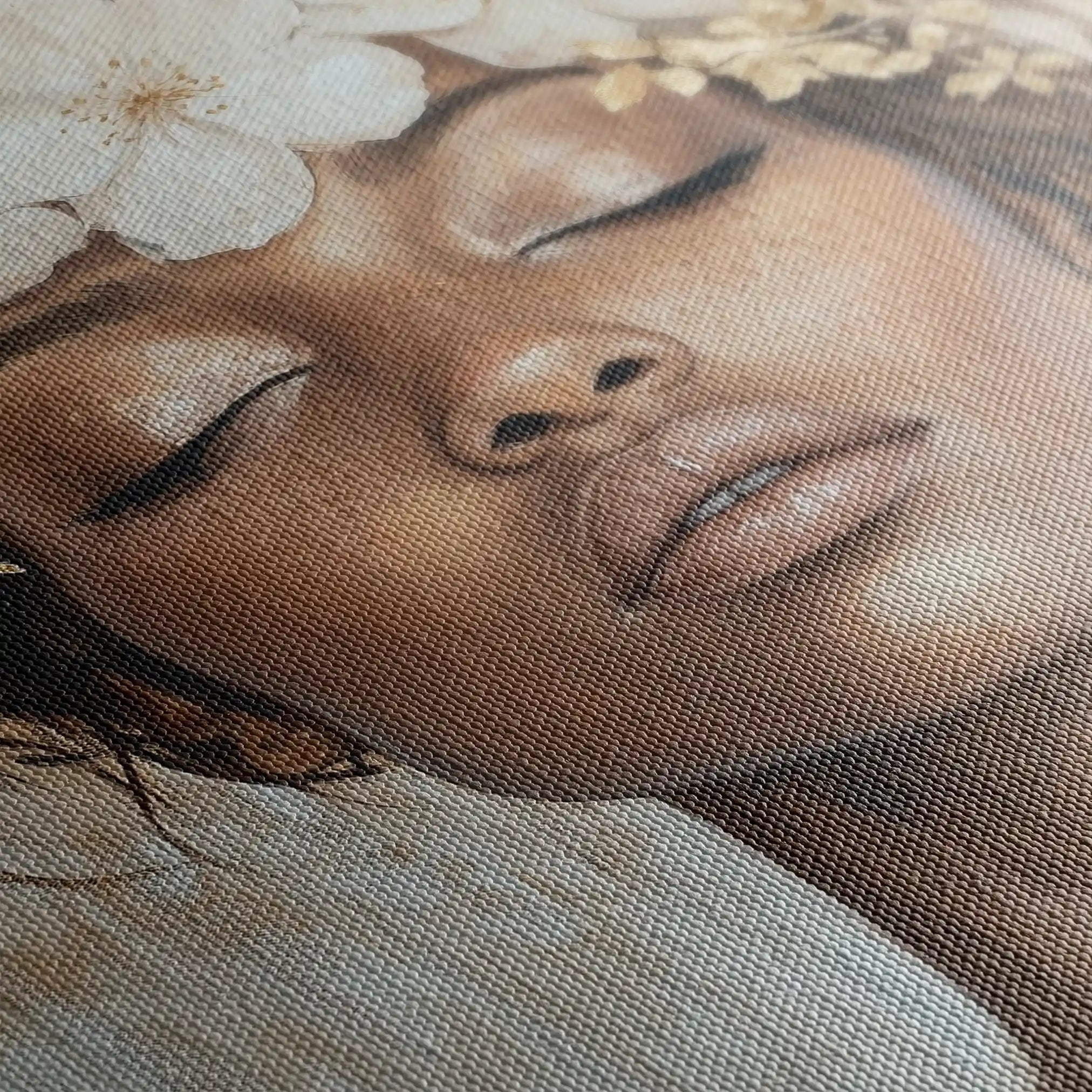 Portrait 220 Canvas Art 90 x 60 cm / Stretched on hidden frame