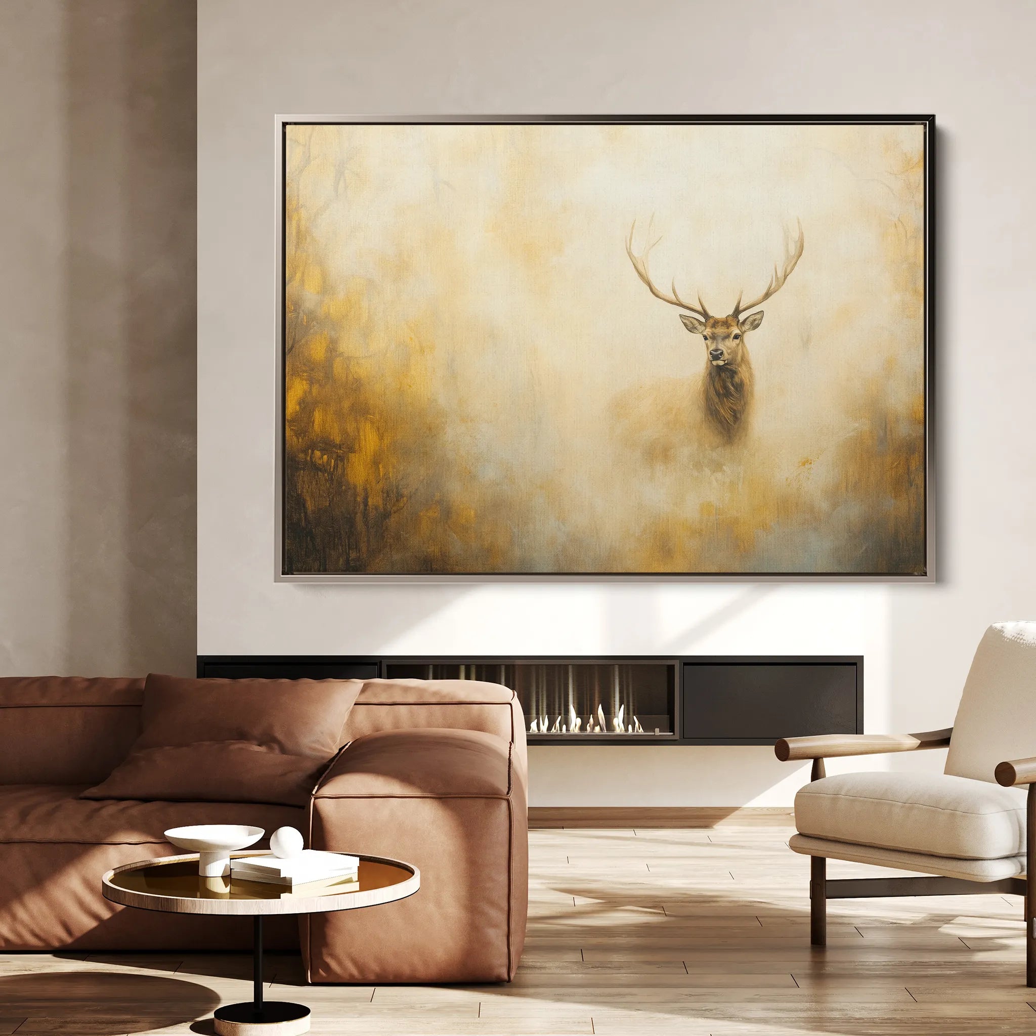 Animals Canvas Wall Art WAD221-AN 90 x 60 cm / Stretched on hidden frame