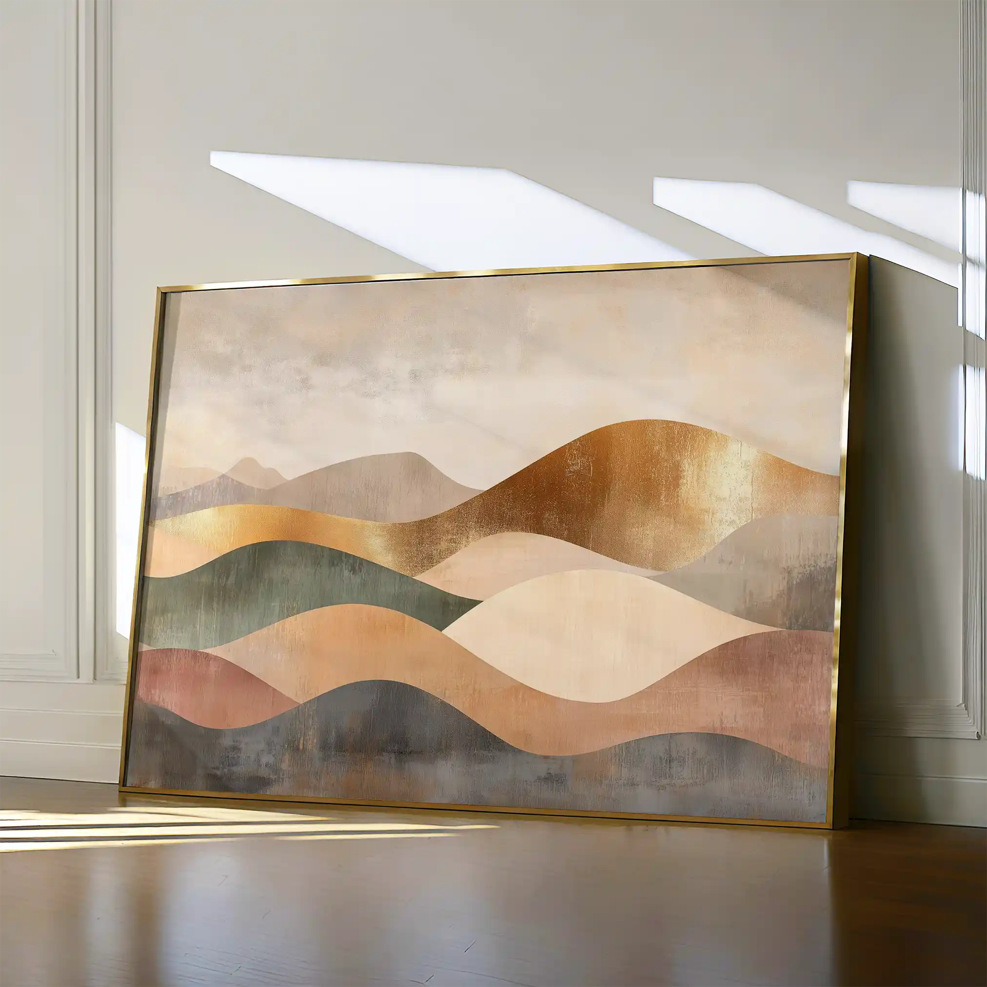 Boho 221 Canvas Art 90 x 60 cm / Stretched on hidden frame