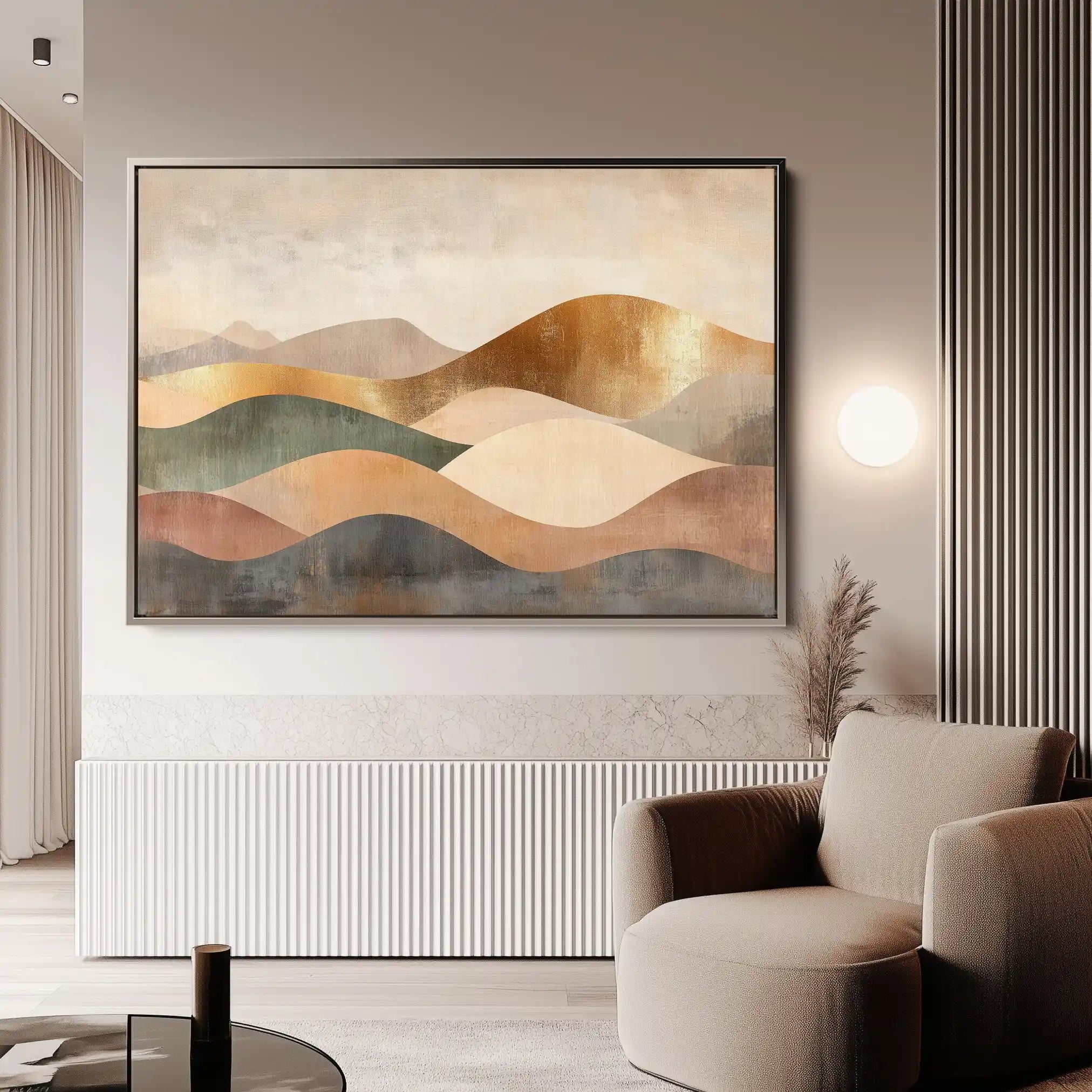 Boho 221 Canvas Art 90 x 60 cm / Stretched on hidden frame