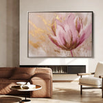 Floral Canvas Wall Art WAD221-F 90 x 60 cm / Stretched on hidden frame